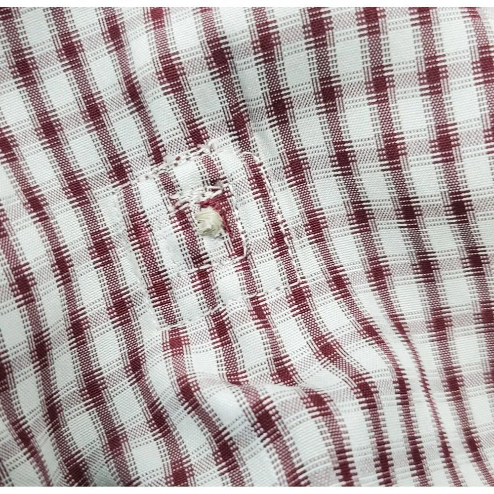 The North Face Mens XL Brown Plaid Button Up Lightweight Long Sleeve Pocket Camp